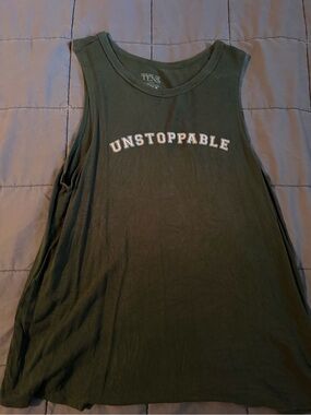 “Unstoppable” casual or yoga tank top